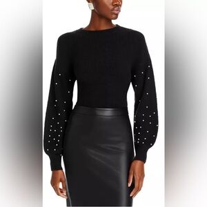 Fever Single Thread Embellished Drop Shoulder Sweater NWT Size XL